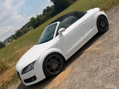 Gebraucht Audi TT Roadster S-Line 200 PS (147 kW) 2008 Weiß Cabrio