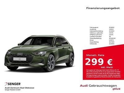Usata Audi A3 Advanced 116 CV (85 kW) 2025 Verde Berlina
