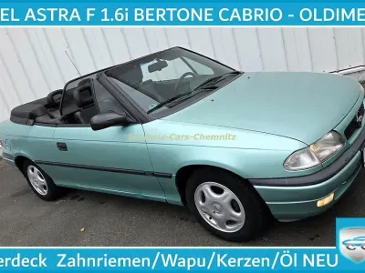 Gebraucht Opel Astra Cabriolet Edition 72 PS (52 kW) 1996 Mintmetallic Cabrio