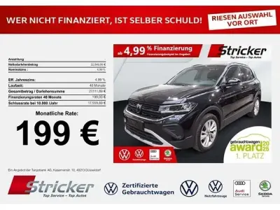Gebraucht VW T-Cross Life 116 PS (85 kW) 2025 SUV