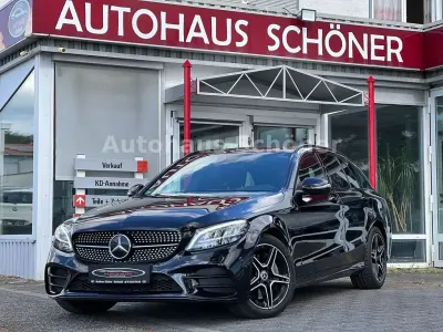 Gebraucht Mercedes C300 AMG line 245 PS (180 kW) 2019 Schwarz Kombi
