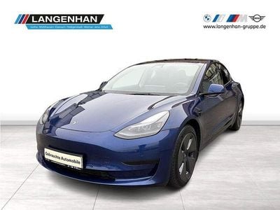 Blau Gebraucht 2021 Tesla Model 3 Standard Range Plus Limousine | 22.404 € (Fairer Preis)