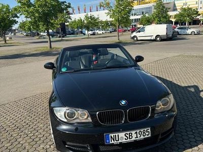 Schwarz Gebraucht 2008 BMW 123 Cabriolet Sport Line Cabrio | 7.499 €