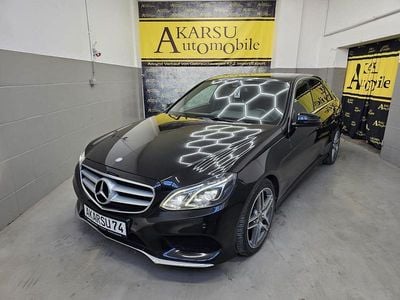 Usata Mercedes E200 AMG 136 CV (100 kW) 2015 Nero Berlina