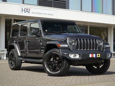 Gebraucht Jeep Wrangler Unlimited Sahara 272 PS (200 kW) 2019 Grau SUV