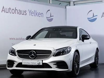 Brugt Mercedes C400 AMG line 333 HK (244 kW) 2019 Hvid
