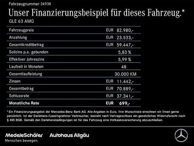 Schwarz Gebraucht 2022 Mercedes GLE63 AMG AMG SUV | 82.980 € (Etwas zu teuer)