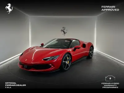 Nuova Ferrari 296 829 CV (609 kW) 2025 Rosso Cabrio