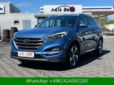 Gebraucht Hyundai Tucson Premium 177 PS (130 kW) 2016 Blau SUV