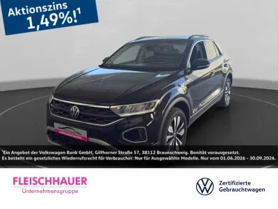 Gebraucht VW T-Roc Goal 116 PS (85 kW) 2024 Schwarz SUV