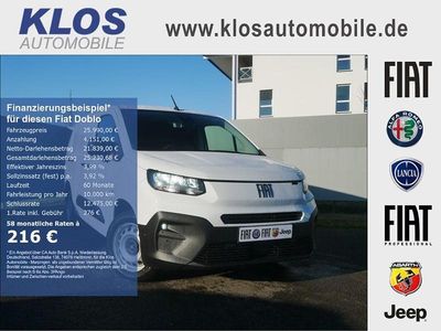 Neu Fiat Doblò 131 PS (96 kW) 2025 Weiß Van / Kleinbus