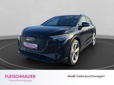 Gebraucht Audi Q4 e-tron S-Line 150 kW (204 PS) 2022 Schwarz SUV