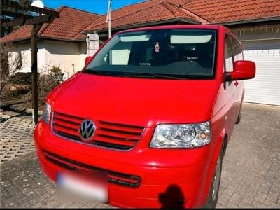 Gebraucht VW T5 2007 Rot Van
