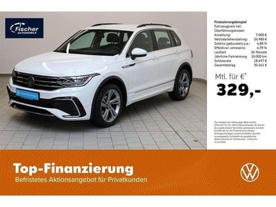 Gebraucht VW Tiguan R-line 150 PS (110 kW) 2023 Weiss SUV