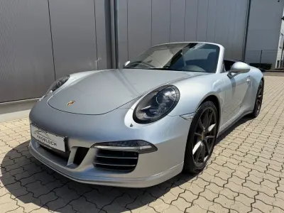 Gebraucht Porsche 911 Carrera 4S Cabriolet 400 PS (294 kW) 2014 Rhodiumsilber Cabrio
