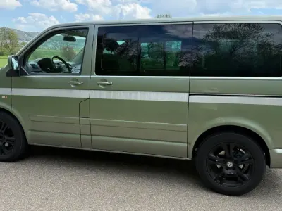Gebraucht VW Multivan Highline 174 PS (127 kW) 2008 Grün Van / Kleinbus
