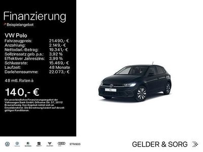 Gebraucht VW Polo Move 95 PS (69 kW) 2024 Deep black perleffekt Limousine