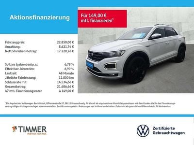 Gebraucht VW T-Roc R-line 150 PS (110 kW) 2022 Pure white SUV