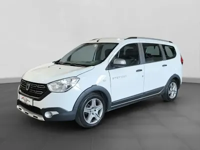 Gebraucht Dacia Lodgy Stepway 102 PS (75 kW) 2019 Weiß Van / Kleinbus
