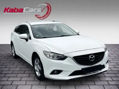 Gebraucht Mazda 6 Sports-Line 150 PS (110 kW) 2014 Arctic white cle Kombi