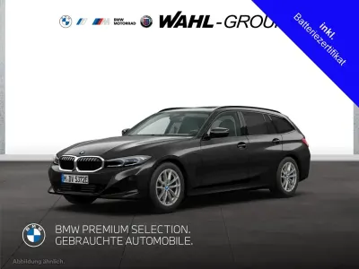 Brugt BMW 330e Sport Line 292 HK (214 kW) 2024 Sort Stationcar