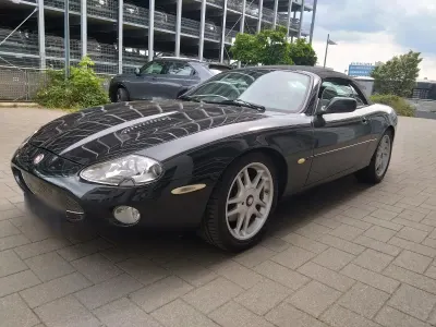 Brugt Jaguar XK R 363 HK (266 kW) 2002 Sort Cabriolet