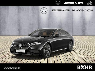 Gebraucht Mercedes E200 AMG 204 PS (150 kW) 2025 Lack obsidianschwarz Limousine