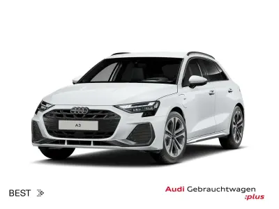 Gebraucht Audi A3 S-Line 204 PS (150 kW) 2025 Gletscherweiß metallic Limousine