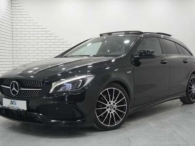 Gebraucht Mercedes CLA220 AMG line 184 PS (135 kW) 2017 Nachtschwarz unilack Limousine