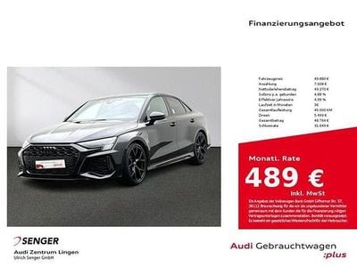 Usata Audi RS3 Ambiente 400 CV (294 kW) 2023 Nero Berlina
