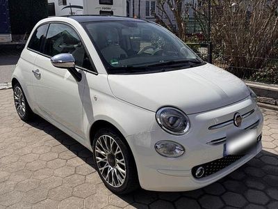Usata Fiat 500 Lounge 69 CV (50 kW) 2018 Bianco Utilitaria