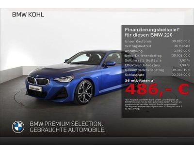 Gebraucht BMW 220 Shadowline 181 PS (133 kW) 2025 Blau Coupé