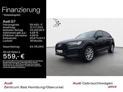 Gebraucht Audi Q7 S-Line 286 PS (210 kW) 2022 Mythosschwarz metallic SUV