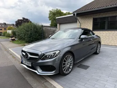 Gebraucht Mercedes C250 AMG line 204 PS (150 kW) 2017 Grau Cabrio