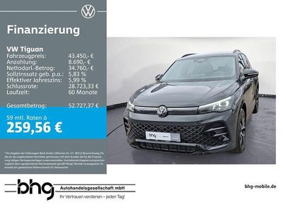 Usata VW Tiguan R-line 193 CV (141 kW) 2025 Grigio SUV