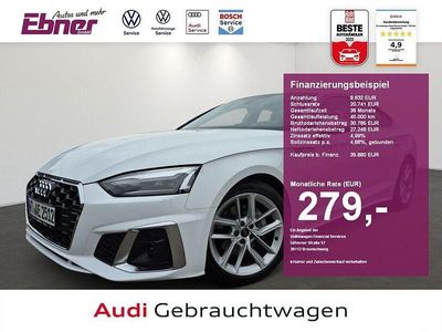 Weiss Gebraucht 2024 Audi A5 Comfort Coupé | 35.880 € (Superpreis)