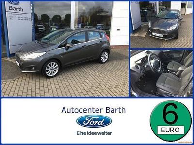 Gebraucht Ford Fiesta Titanium 125 PS (91 kW) 2017 Magneticgrau (metallic) Kleinwagen