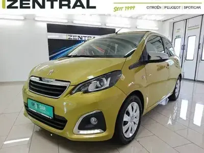 Brugt Peugeot 108 Style 72 HK (52 kW) 2019 Blå Hatchback