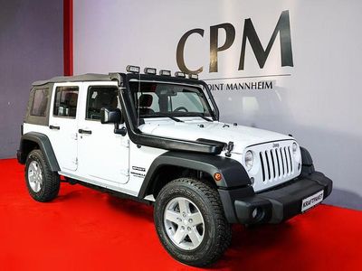 Second-hand Jeep Wrangler Unlimited Sport 200 CP (147 kW) 2014 Alb SUV