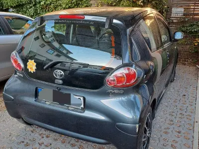 Używany Toyota Aygo 68 KM (50 kW) 2012 Szary Hatchback