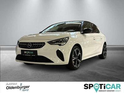 Jadeweiß / dach schwarz Gebraucht 2022 Opel Corsa Elegance Kleinwagen | 16.785 € (Fairer Preis)