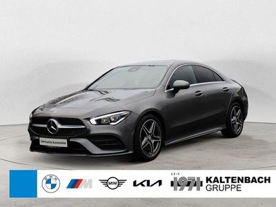 Grau Gebraucht 2021 Mercedes CLA200 AMG line Limousine | 28.980 € (Fairer Preis)