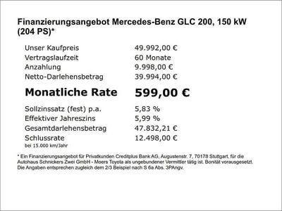 Silber Gebraucht 2024 Mercedes GLC200 AMG Line Premium Plus SUV | 49.992 € (Guter Preis)