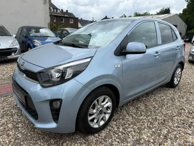 Gebraucht Kia Picanto DREAM-TEAM Edition 67 PS (49 kW) 2017 Blau Kleinwagen