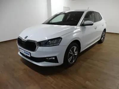 Gebraucht Skoda Fabia Sport 110 PS (80 kW) 2021 Moonweiss metallic Kleinwagen