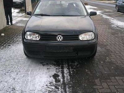 Gebraucht VW Golf IV 2002 Schwarz Kleinwagen