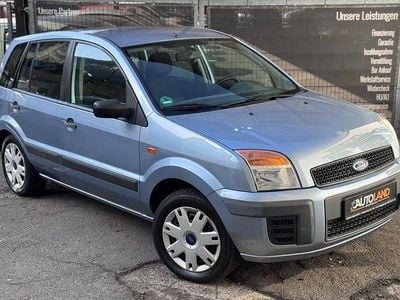 Gebraucht Ford Fusion Fun X 101 PS (74 kW) 2007 Blau Kleinwagen