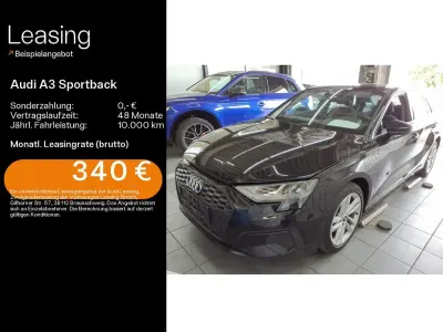 Gebraucht Audi A3 204 PS (150 kW) 2022 Mythosschwarz metallic (metallic) Limousine