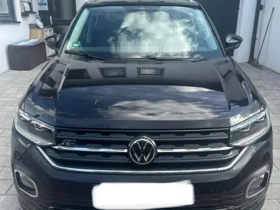 Gebraucht VW T-Cross R-line 110 PS (80 kW) 2022 Schwarz SUV