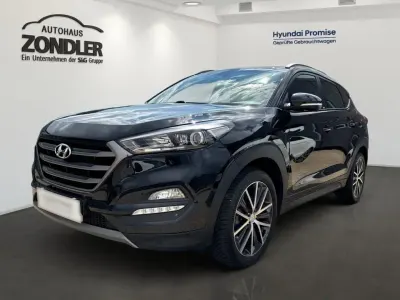 Używany Hyundai Tucson Passion 177 KM (130 kW) 2018 Czarny SUV
